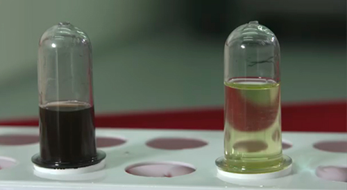Quando o óleo está contaminado, ele pode danificar os componentes do câmbio CVT.
