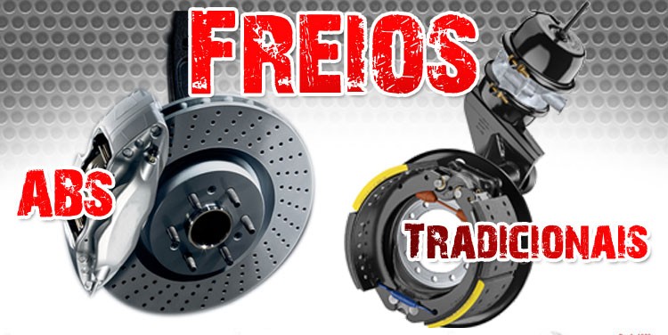 Qual a diferença entre o freio tradicional e ABS?