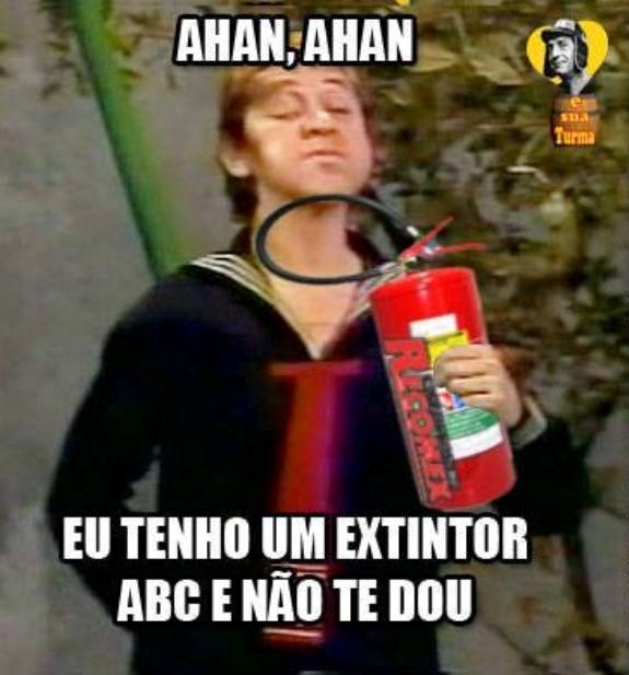 Como usar o novo extintor ABC