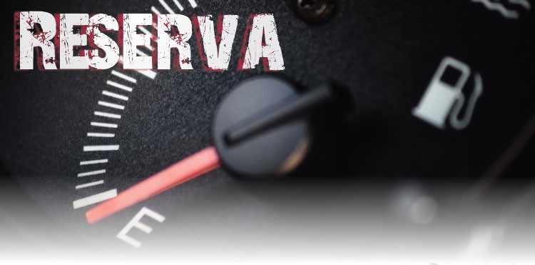 Combustível na reserva?